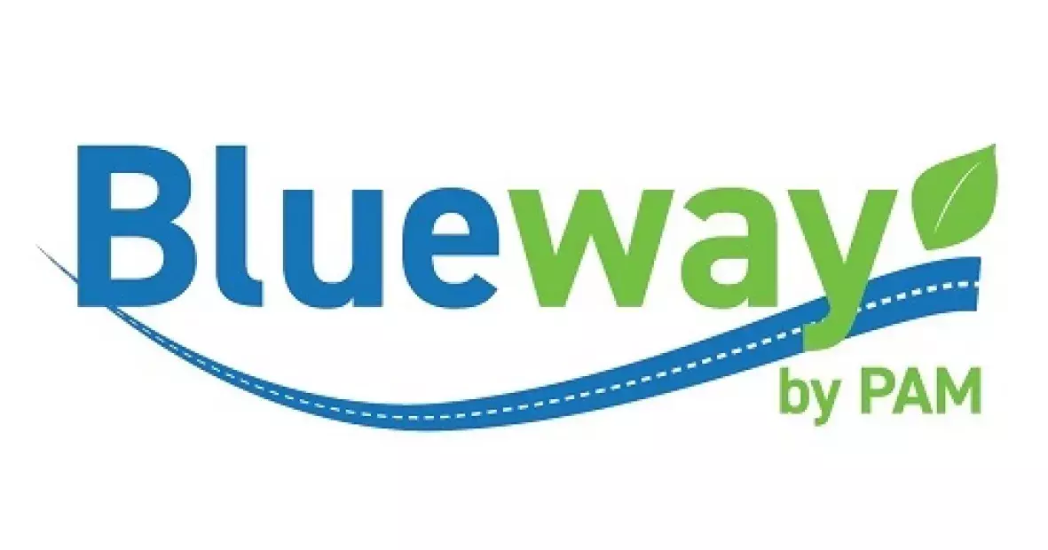 Blueway by PAM, the low-emission transport service | Saint-Gobain