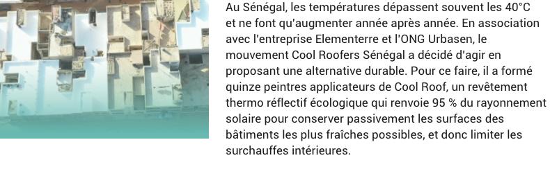 Visuel Cool Roofers Senegal