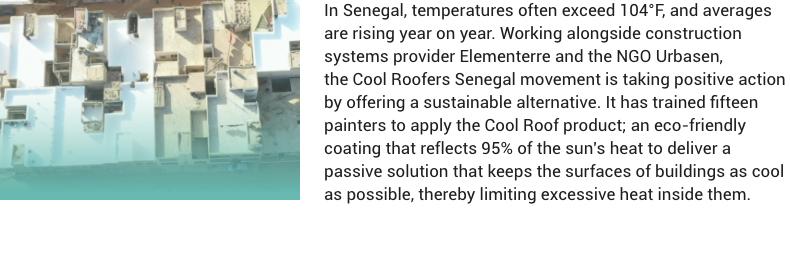 Visuel Cool Roofers Senegal