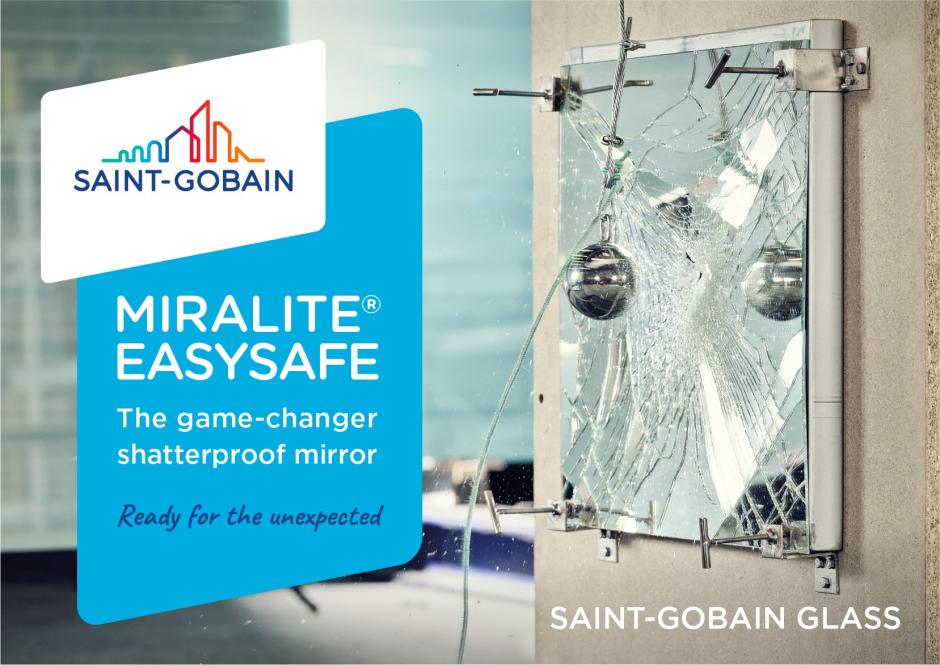 Saint-Gobain Glass lance MIRALITE® EASYSAFE