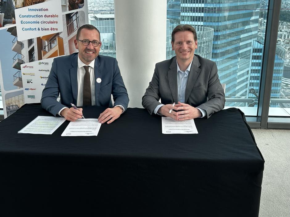 1001 Vies Habitat et Saint-Gobain s’engagent pour une économie circulaire efficiente