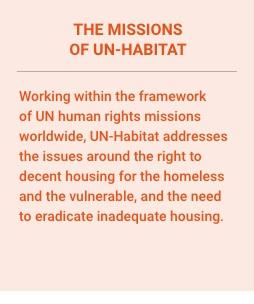 Visuel The missions of un-habitat