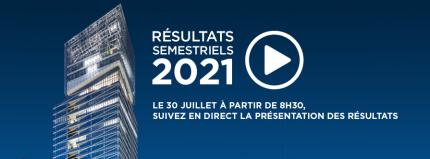 Résultats semestriels 2021 livecast