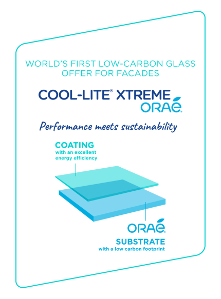 Saint-Gobain Glass has launched ORAÉ®, the first low-carbon glass on the market