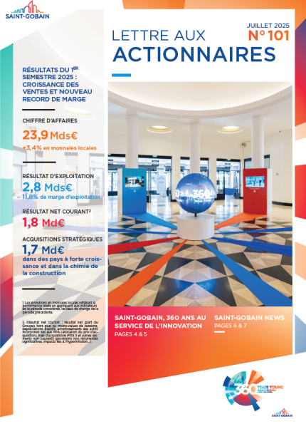 Lettre aux actionnaires n°101 - juillet 2025